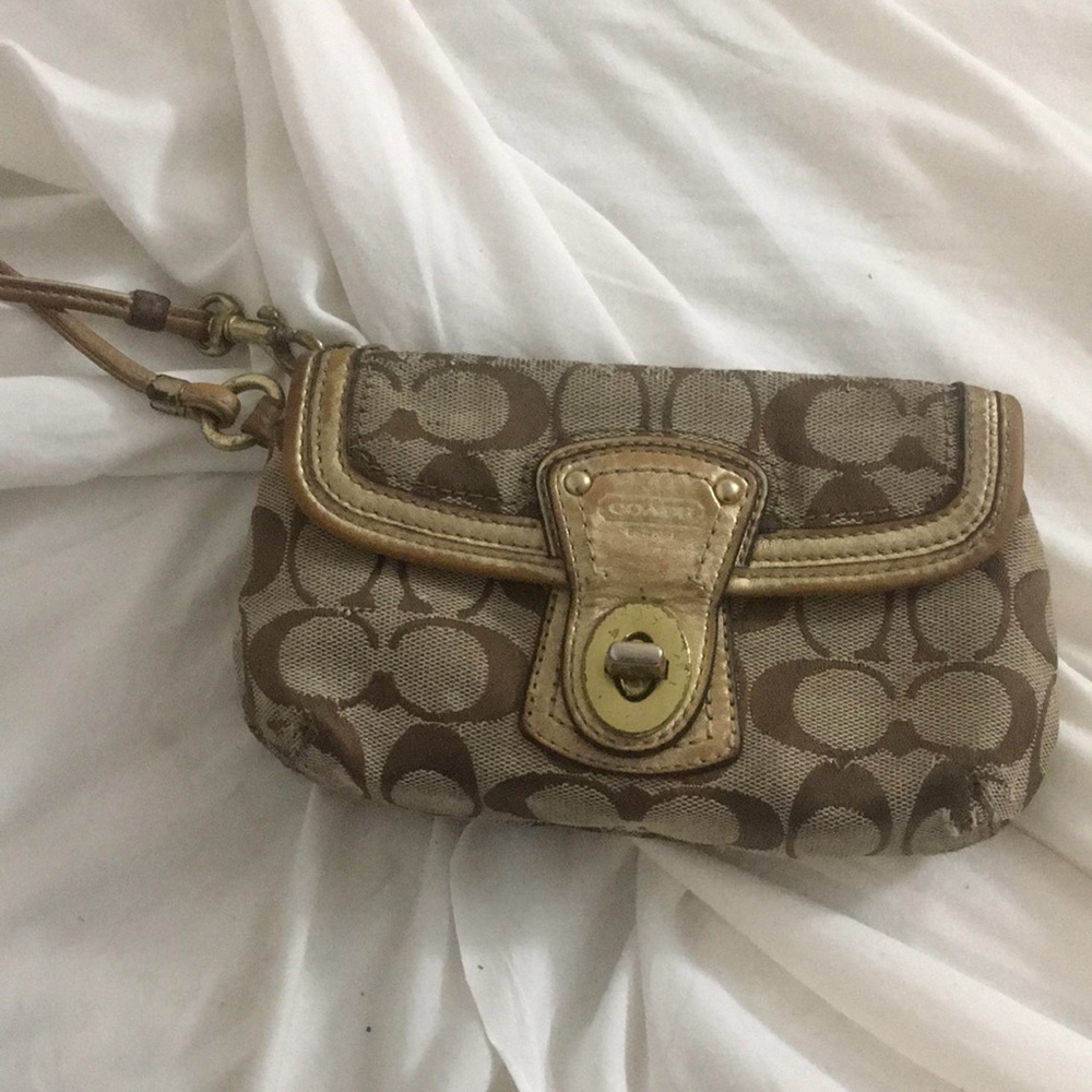Used little coach purse